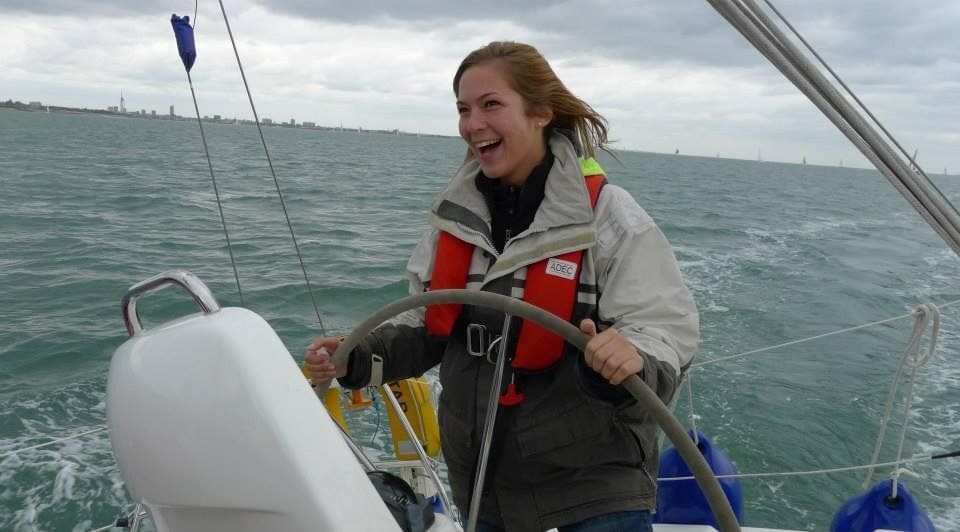 Laurens first time out sailing on an RYA Competent Crew course was a trip to remember.